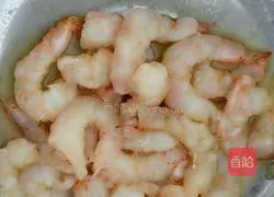 Winter Melon Illustration of how to make shrimps 1