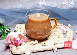 Illustration of how to make red dates, white fungus and lotus seed soup 11