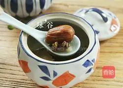 Illustration of how to make dendrobium stewed lean meat soup 6