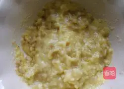 Illustration of how to make banana tortillas 2