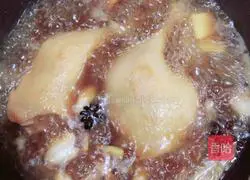 Illustration of how to make healthy radish duck soup 10