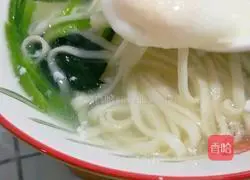 Illustration of how to make clear soup noodles 8