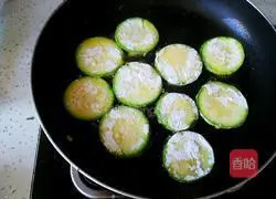 Illustration of how to make pan-fried zucchini 6