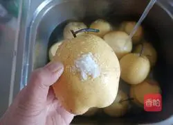 Illustration of homemade ancient autumn pear paste 1