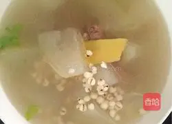 Winter Melon and Barley Bone Soup Recipe Illustration 4