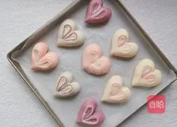 Illustration of how to make love steamed buns 12