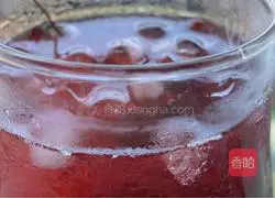 Sweet and sour blueberry Illustration of how to drink 7