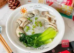 Illustration of how to make oyster rice noodles 9