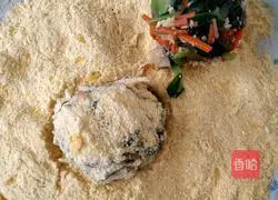 Illustration of how to make vegetable dumplings 8