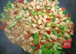 Illustration of how to make Kung Pao Chicken 10