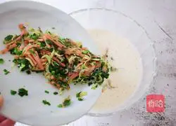  Illustration of how to make pan-fried pancakes 7