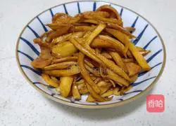 Illustration of how to make stir-fried pork sausage with king oyster mushroom 6