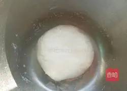 Illustration of how to make cheese bean paste cake 3