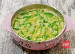  Illustration of how to make egg hibiscus noodles (baby food supplement) 11