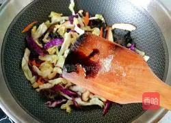 Seasonal vegetable fried noodles recipe 7