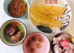 Illustration of stewed fish maw 3