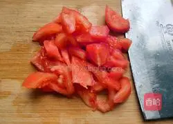 Illustration of how to make tomato and egg noodles 3