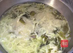 Illustration of how to make sauerkraut and fat beef 5