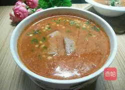 Illustration of how to make tomato and pork liver soup 10