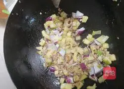 Illustration of how to make fried noodles 5