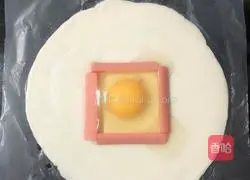 Illustration of how to make hand-caught egg pancakes 2