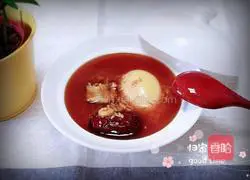 Red Dates, Fermented Rice and Sugar-hydrated Eggs | Illustration of Angelica and Astragalus Medicinal Diet 10