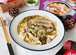 Laotan pickled cabbage noodles recipe 9