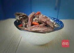 Illustration of how to make lazy mutton soup 8