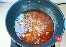 Illustration of how to make boiled pork slices 15