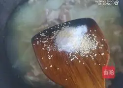 Winter Melon Lean Meat Soup Illustration 11