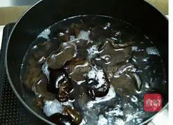 Illustration of how to make cold fungus (not spicy) 1
