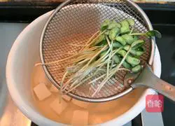 Black bean sprouts tofu Illustration of how to make soup 9