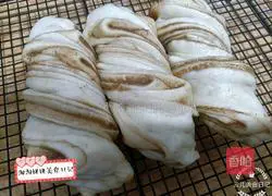 Illustration of how to make sesame rolls 16