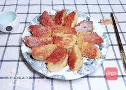 Illustration of how to make fried dumplings with bean-flavored soy milk 12