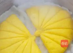 Pumpkin Lotus Leaf Cake Recipe Illustration 17