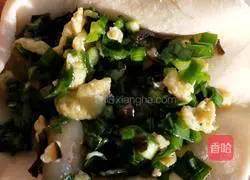 Illustration of how to make vegetarian shrimp dumplings 11