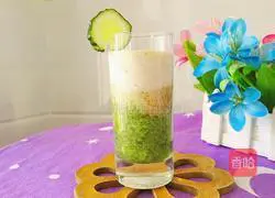 Cucumber Apple Milkshake Recipe Illustration 8