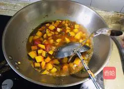 Illustration of how to make pumpkin noodles 9