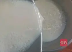 Illustration of making brown sugar tofu curd 10