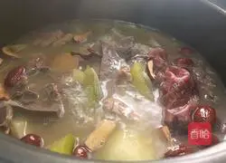 Illustration of home-style braised haggis soup 9