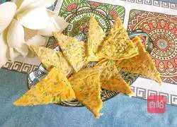 Sophora flower egg pancake recipe 1