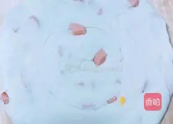 Illustration of how to make ham and butter cake 9