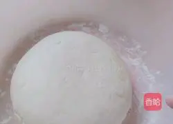 Illustration of making sesame dough cake 3