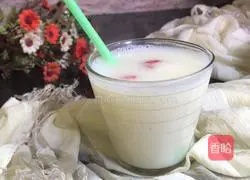 Illustration of how to make rice, barley, rice and soy milk 9