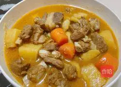 Illustration of how to cook pork ribs with carrots and potatoes 7