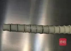 Illustration of how to make cocoa thread bean paste buns 10