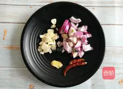 Illustration of how to make diced eggplant and meat sauce noodles 4