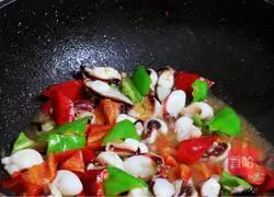 Stir-fried octopus Illustration of how to do it 12