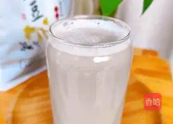 Illustration of how to make black soy milk 6