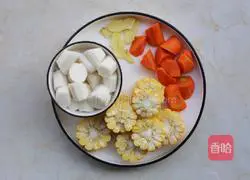 Illustration of how to make yam stewed with chicken soup 2